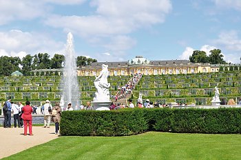 In den Gärten von Schloss Sanssouci © Katalogwerkstatt/A. Schäfer