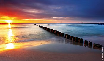 Sonnenuntergang an der Ostsee © Tomas Sereda - Fotolia.com