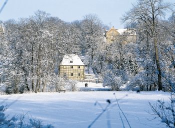Goethes Gartenhaus im Winter © TI Weimar