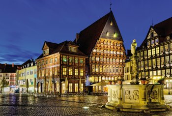 Historischer Marktplatz von Hildesheim © Mapics-fotolia.com