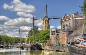 Windmühle in Gouda © Jan Kranendonk-fotolia.com