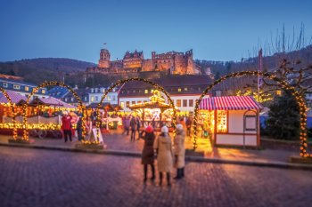Weihnachtsmarkt in Heidelberg © eyetronic-fotolia.com
