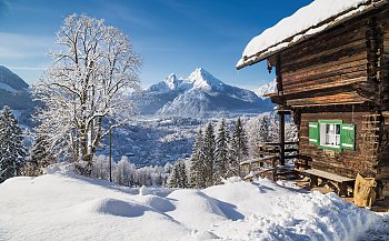 Blick auf den verschneiten Watzmann © JFL Photography-fotolia.com
