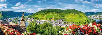 Blick von der Burg Cochem auf die Mosel © CPN-fotolia.com