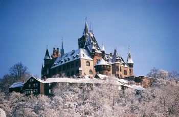 Schloss Wernigerode im Winter © Wernigerode Tourismus