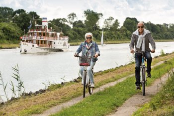 Radtour am Nord-Ostsee-Kanal © Gerald Hänel_GARP