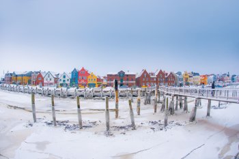 Winterstimmung am Hafen von Husum © Oliver Franke