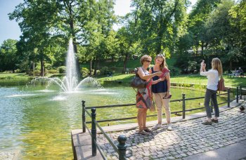 Im Schlossgarten von Fulda © Christian Tech - Tourismus Fulda