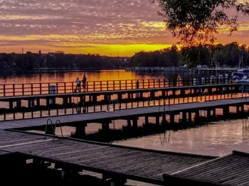 Abend am See Sensburg © Jürgen Diercks