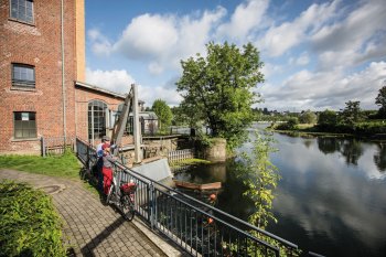 Die Birschelmühle in Hattingen © RuhrtalRadweg/Dennis Stratmann