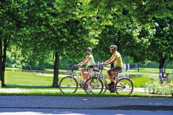 Radfahren in Bad Füssing © Kur- & GästeService Bad Füssing//Moritz Attenberger