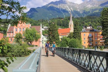 Radtour in Innsbruck © Innsbruck Tourismus / Cugola