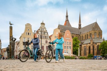 Radtour in Rostock - Neuer Markt © TMV/Tiemann