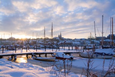 Winterliches Flensburg © Inga Nielsen-fotolia.com