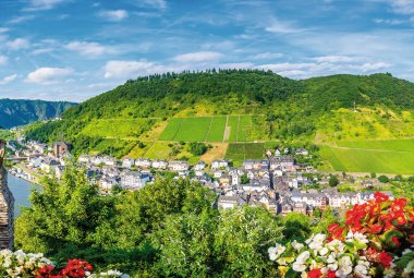 Blick von der Burg Cochem auf die Mosel © CPN-stock.adobe.com