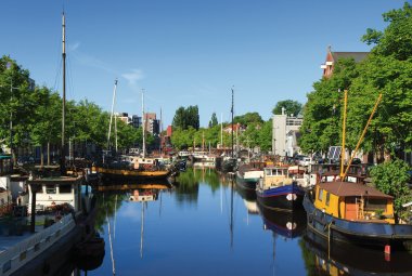 Kanal in Groningen &copy; sanderstock-fotolia.com