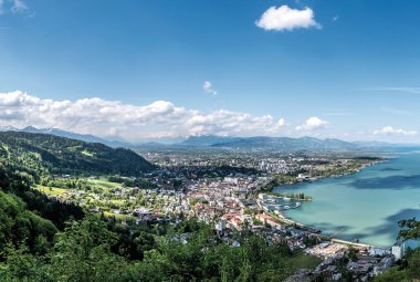 Panoramablick auf Bregenz am Bodensee © Bregenz Tourismus & Stadtmarketing GmbH/Christiane Setz