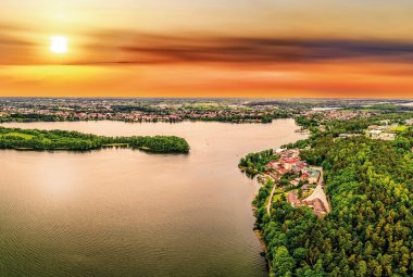 Blick auf Sensburg © Janusz Lipiński - stock.adobe.com