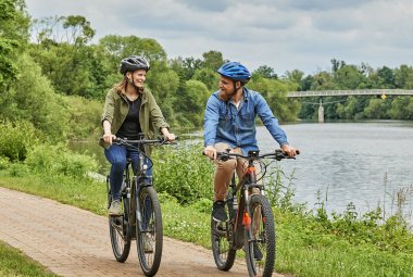 Fahrrad fahren in Kassel © Kassel Marketing GmbH | Florian Trykowski 