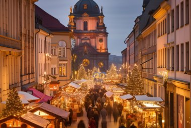 Weihnachtsmarkt Würzburg &copy; AlazySM - stock.adobe.com/KI-generiert