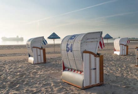 Strandkörbe in Travemünde